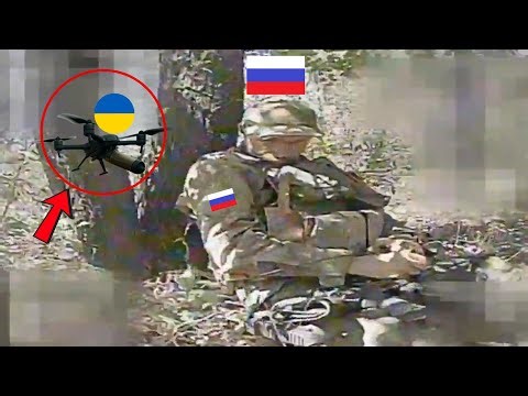 Silent And Precise: Ukrainian FPV Drone Tracks And Hits Russian Forces