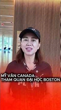Mỹ Vân Canada Visits Boston University