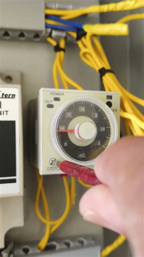 cara ubah mode timer h3cr omron #electrician #shorts