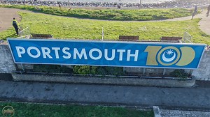 11K views · 110 reactions | My Portsmouth By Drone has captured this wonderful footage of the new Portsmouth 100 signage in Southsea | The News, Portsmouth | Facebook