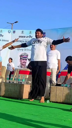 1.9M views · 25K reactions | Megastar Chiranjeevi Garu at #RunforUnity Event in Hyderabad. | Telangana Janasena | Facebook