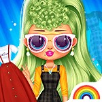 BFFs Pinafore Fashion - CuteDressUp.com