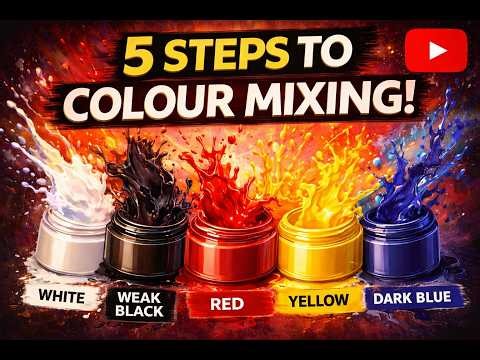 How to mix 5 colours guaranteed - Leather Repair Company Leather Colour Mixing Made Easy