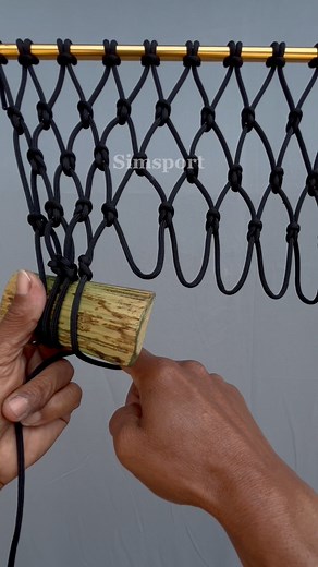 14K views · 1.8K reactions | knot making tricks #knot #net | Nandang Safaat | Facebook