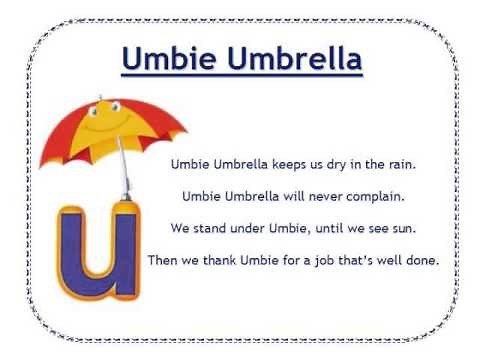 Alphafriends: Umbie Umbrella
