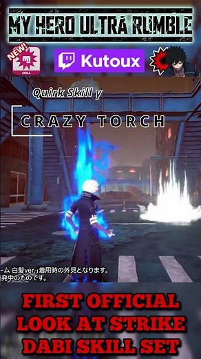 Strike Dabi First Official Look - MHUR