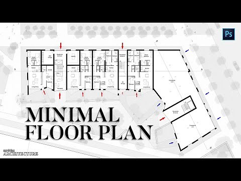 How to Render Minimal & Professional Site Plan Architecture