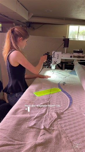 I’m a 17 year old fashion designer, and I love to test the limits of quilting (and my sanity)! #fashiondesigner #couture #runway #fashionstudent #slowfashion