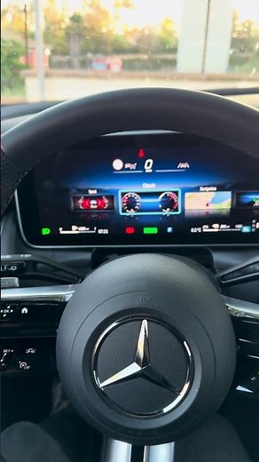 How to Change Digital Cockpit to Sport Mode on Mercedes-Benz?