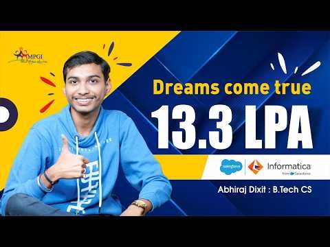 MPGI Power Podcast | Abhiraj | ₹13.3 LPA Placement at Informatica