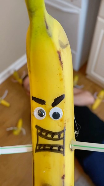 Monster vs banana 🍌👻