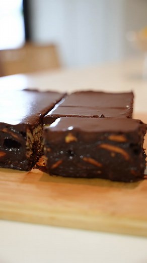 Delicious Vegan Kek Batik Chocolate Ganache Recipe