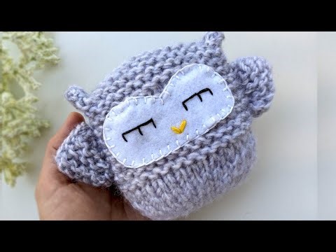 Knit Owl Toy