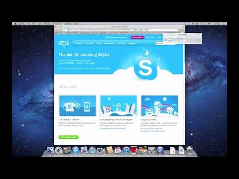 Downloading and Installing Skype For Mac