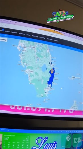 Plumbers Near Me on Instagram: "I look at my #housecallpro map once or twice a year, and I’m always humbled by the amount of people who have called me and relied on me to fix their #plumbing this doesn’t happen by accident, each one of those dots was just an opportunity at first. Each job was earned, along with the confidence and trust of these clients. #plumbersnearme #plumbinglife #hcpsuperpro"