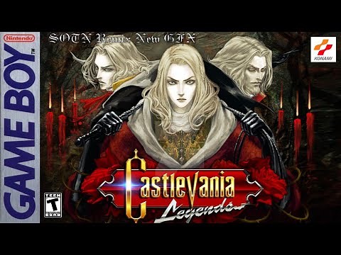 Castlevania Legends - SOTN Remix New GFX - Hack (GB)