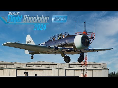 T-6 Texan | First Look/Start Up | MSFS 2024