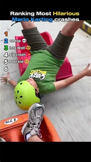 Ranking the Most Hilarious Mario Kart Crashes 🤣🏎️