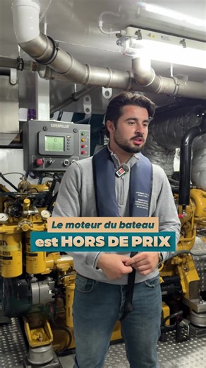 Le moteur du bateau est HORS DE PRIX !!