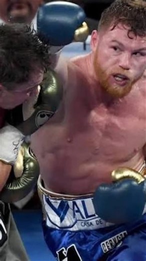 Canelo Alvarez vs Lester Martinez Fight Highlights - Alvarez vs Martinez Highlights #shorts