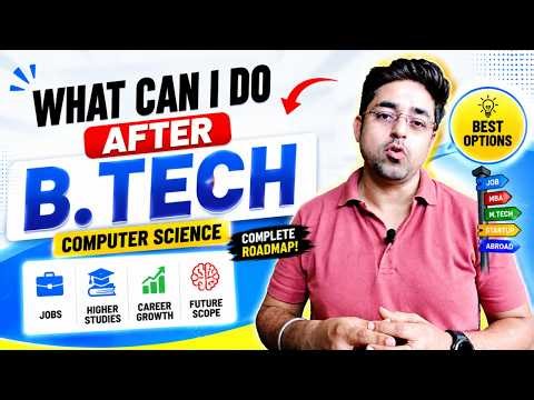 What can i do after B.tech in computer science | Complete Career Roadmap