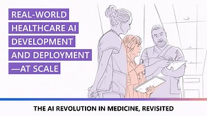 In Episode 2 of “The AI Revolution in Medicine, Revisited,” guests Dr. Matthew Lungren & Seth Hain join Microsoft Research president & host Peter Lee to discuss their experiences creating and deploying generative AI in clinical workflows at scale: https://msft.it/6181qSssD | Microsoft Research