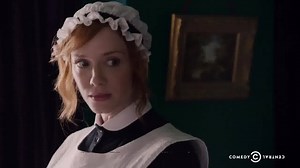 Get to know Another Period's pathetic gutter-wench, Chair, played by Christina Hendricks. Watch last night's full episode: http://on.cc.com/1LnKlD0 | Comedy Central