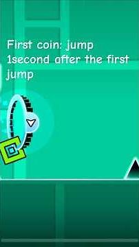 How to get all coins in Time Machine #geometrydash #shorts