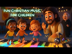 Bible Praise for Kids Christian Worship Song for Children with Dance Moves and Sing Along Chorus