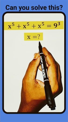 Exponent Math With 5 #maths #shortsfeed #mathematics #shorts