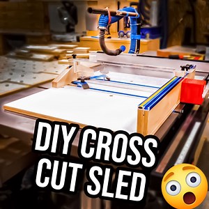 306K views · 1.7K reactions | 朗HOW TO MAKE A CROSSCUT SLED朗 | Crafted Workshop | Facebook