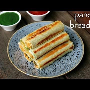 paneer bread roll recipe | bread paneer rolls | paneer stuffed bread rolls