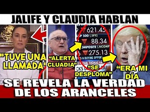 CLAUDIA AND JALIFE SPEAK! US BACKS DOWN! TREASURE TRUMP WANTS FROM MEXICO REVEALED! PRESIDENT SAY...