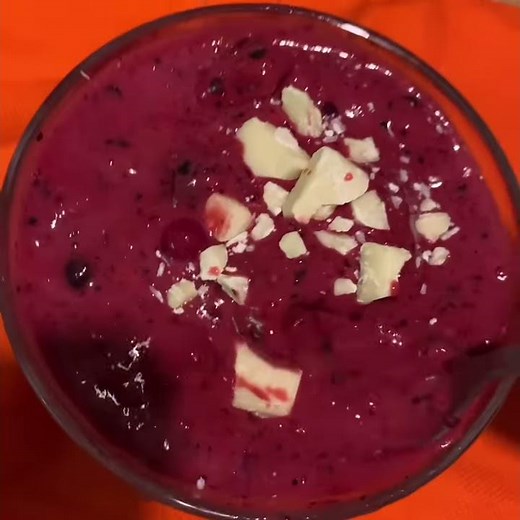 SORBET GLACÉ AUX FRUITS ROUGES ! ( RECETTE FACILE ET RAPIDE)🍇🍒