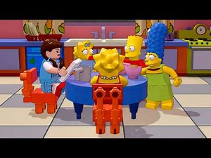 LEGO Dimensions - Dorothy Replaces Homer in All Simpsons Cutscenes