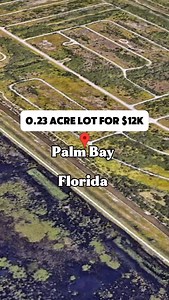 Residential lot in Palm Bay, Florida for $12K. #realestate #property #land #florida #forsale #fyp #sale #foryou #floridarealestate #daily | LandSupplier.com | Facebook