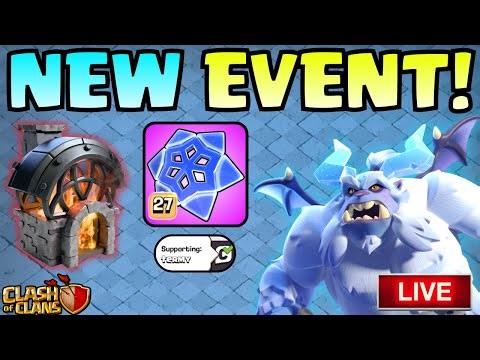 NEW Frost Flake Equipment Gameplay! Meltdown Mayhem Event and CWL (Clash Of Clans LIVE)
