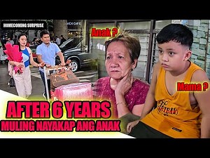 AFTER 6 YEARS MULING NAYAKAP AT NAHALIKAN NIYA ANG KANYANG ANAK 😭