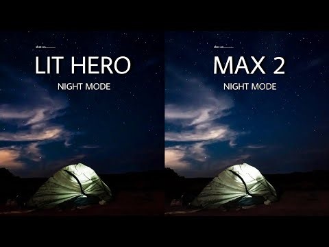 The New GoPro LIT Hero VS GoPro Max 2 | NIGHT MODE | Camera Test