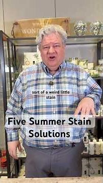 Five Common Summer Stain Solutions