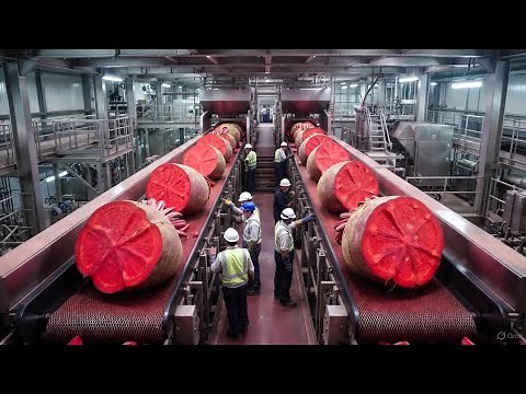 How Sugar Is Made From Sugar Beet 🌱 Complete Sugar Beet Processing Factory Tour