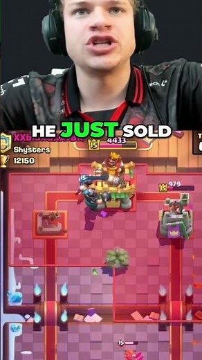 Jynxi loses to evo valk💀#clashroyaledeck #clashroyale #clashroyaleshorts #jynxzi