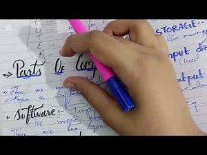 "Basics of Computers | Hardware,Software , Generations , Parts , Characteristics & Limitations"