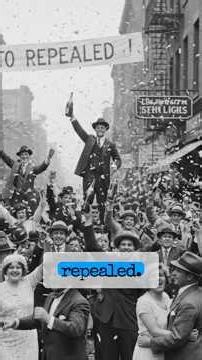 Prohibition in the USA