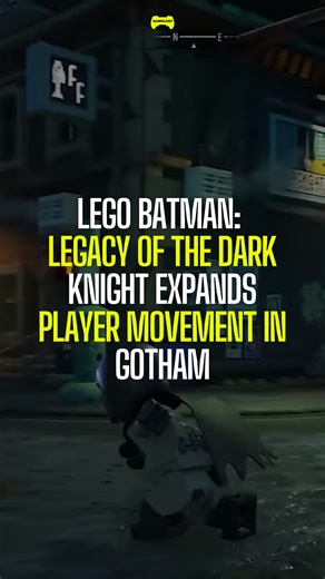 74K views · 248 reactions | 驪 Gotham just got bigger and more dynamic! In LEGO Batman: Legacy of the Dark Knight, players can scale buildings with a grappling hook, glide over rooftops with Batman’s cape, and take the wheel of iconic Bat-vehicles to cruise the streets. ✨ | Gamology - The Best of Gaming | Facebook