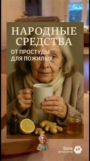 🍯🌿 НАРОДНЫЕ СРЕДСТВА ОТ ПРОСТУДЫ ДЛЯ ПОЖИЛЫХ⚠️ МЯГКО, БЕРЕЖНО И С УМОМ