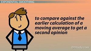 Demand Forecasting Techniques: Moving Average & Exponential Smoothing - Video | Study.com