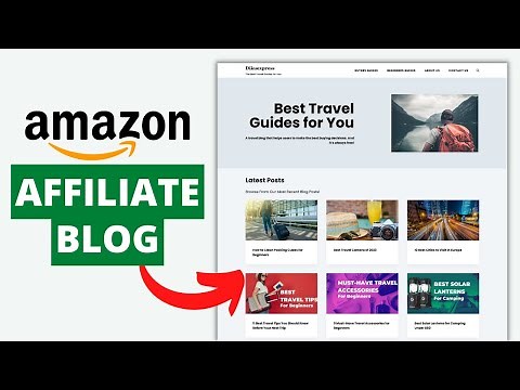 How to Make an Amazon Affiliate Marketing Website with WordPress