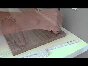 Montagevideo - Pro-Träger mit Aufsteckhalter und Holzboden von Element System