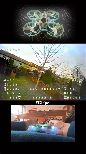 Fpv backyard freestyle with my air65 #fpv #drone